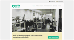 Desktop Screenshot of caliz.nl