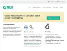 Tablet Screenshot of caliz.nl